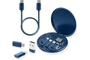 Multi USB Charging Adapter Cable Kit,USB C to iOS Device Adapter Box,Conversion Set A & Type C to Male Micro/Type C/iOS Devic