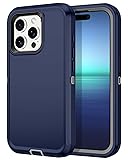 I-HONVA for iPhone 15 Pro Case Shockproof Dust/Drop