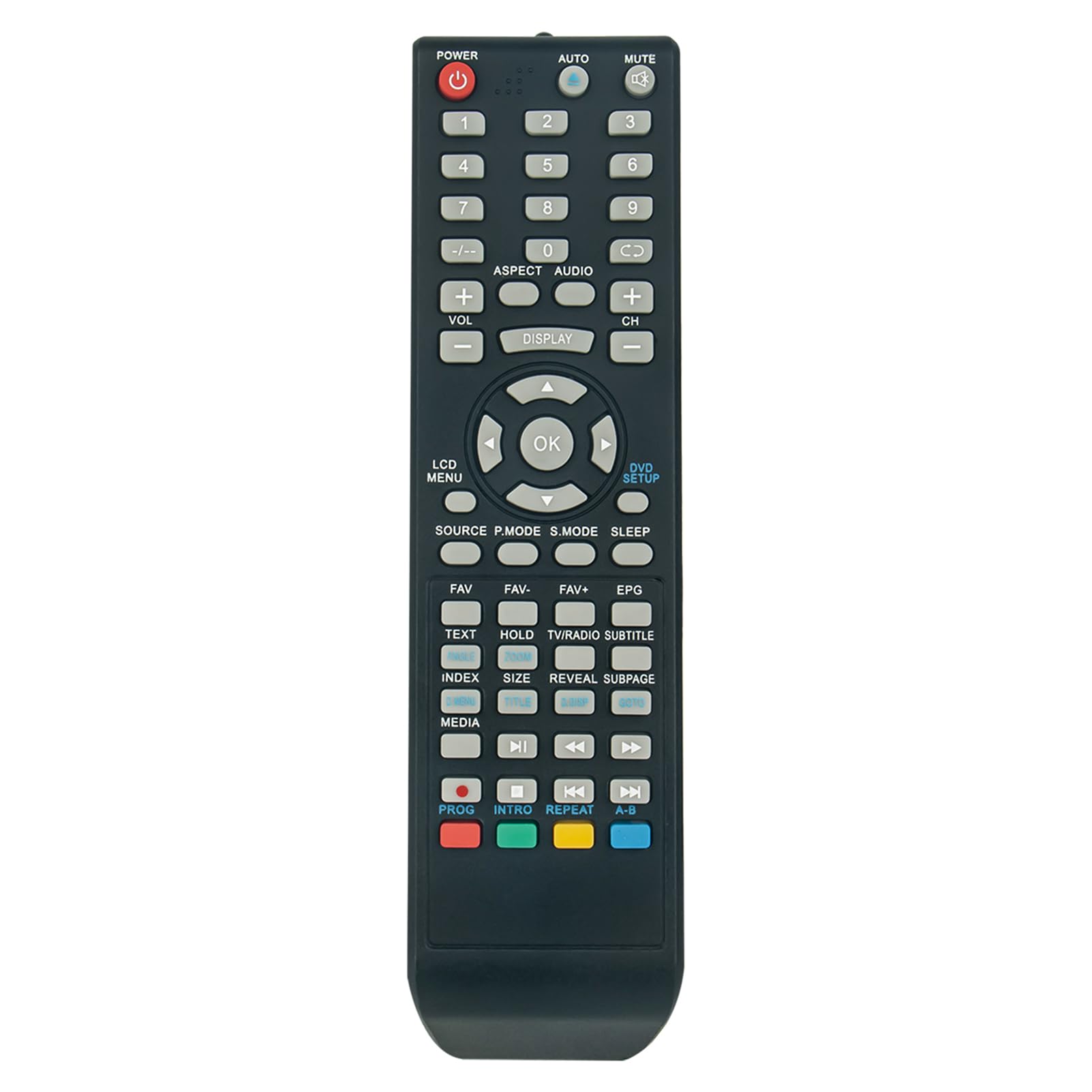 VINABTY N83801C Replacement Remote Control Compatible with DGM CSP-OTH-XX1929 CSP-OTH-XX3264 LTV1961WCR LTV3264W LTV4065WH CTF-1671A CFD-1671A