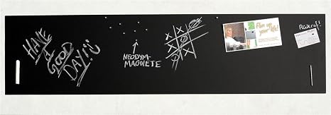 Grosse Pinnwand Pinwand Magnet Tafel In 110 X 30 Cm Mit 1x Kreide