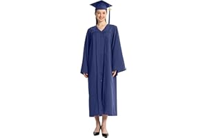 Grad HAGO Unisex Graduation Cap and Gown Tassel Set with 2025 and 2026 for High School and Bachelor