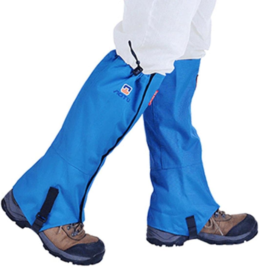 Guêtres Imperméables Homme Oxford 900D - TPU Sangle Pied - Randonnée Chasse Neige