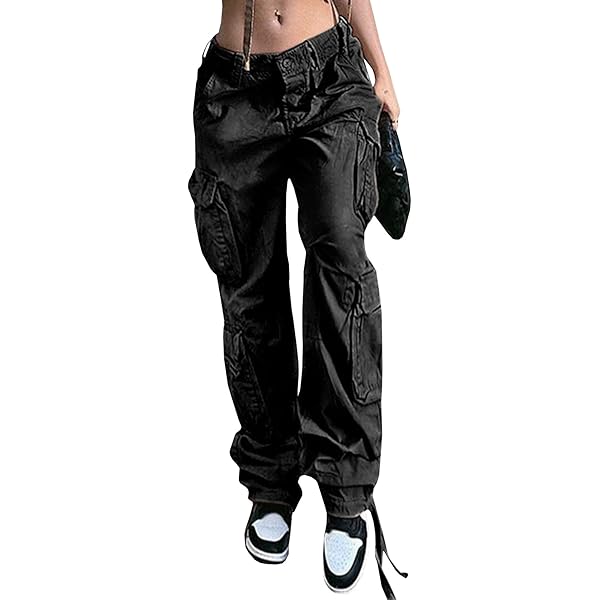 Y2k Cargo Pants Women, Plus Size Cargo Pants for Women, Baggy