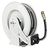Oil Hose Reel, 1/2 inch x 50 ft Retractable Fuel