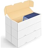 Caja De Almacenamiento Para Tarjetas – Pack De 15 – Capacidad Para 1100 Tarjetas – Cartón Corrugado Blanco