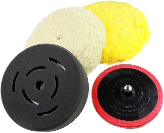 SMArnold 7.5inch Compounding, Buffing and Polishing Pad Kit with