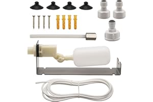 ABUSTLE PIG Water Fountain Auto Fill System,Auto Water Leveler Float Valve Kit with Adjustable Arm for Outdoor Fountains,Ponds,Garden, Water Tank