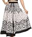 Sakkas Denia Circle Skirt With Floral Printed Designs And Adjustable Waistband
