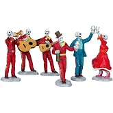 Lemax Spooky Town Fiesta De Los Muertos Set of 6 # 52309
