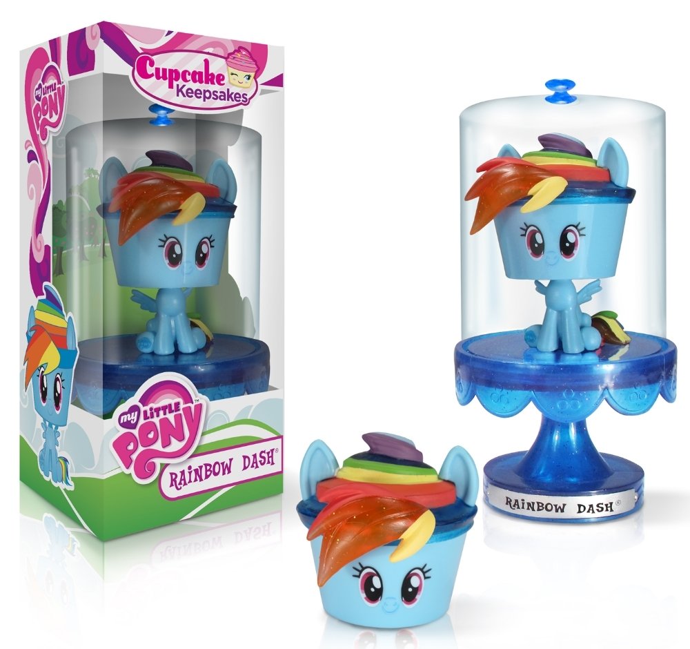 Funko MLP: Cupcake Keepsakes Rainbow Dash Figure