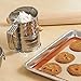 Mrs. Anderson’s Baking Hand Crank Flour Icing Sugar Sifter, Stainless Steel, 5-Cup
