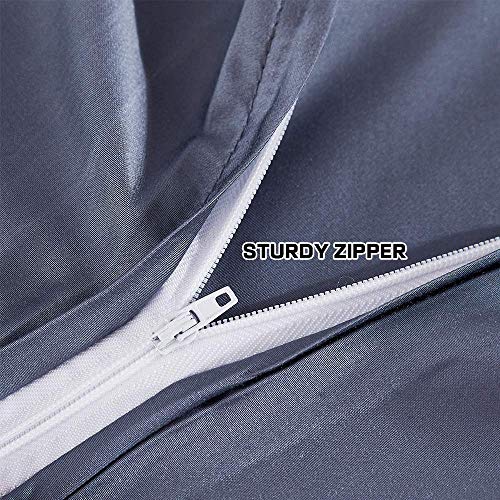 Dornroscn Cooling Bamboo Duvet Cover for Weighted Blanket Removable Twin Size Weighted Blankets