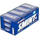 Smint Mints Peppermint, Sugar Free, 12 Packs with 50 Mints