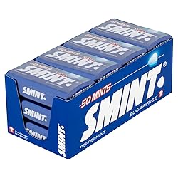 Smint Mints Peppermint, Sugar Free, 12 Packs with