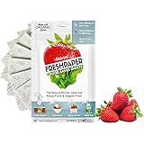 FRESHPAPER Keeps Fruits & Vegetables Fresh for 2-4x Longer, 8 Reusable Food Saver Sheets for Produce (1 Pack), Made in the US