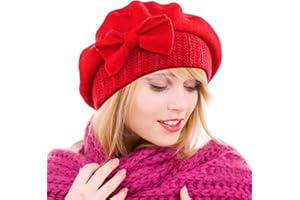 Ruphedy Womens Wool Berets French Beret Beanie Winter Hats Hy022