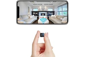 LMQPT Mini Camera Home Wireless Security Cam Indoor HD Camera Small Smart WiFi House Portable Cameras Tiny House Nanny Body Cam Battery Life Powered Body Cameras 150 Wide Angle Night Vision Motion Detection