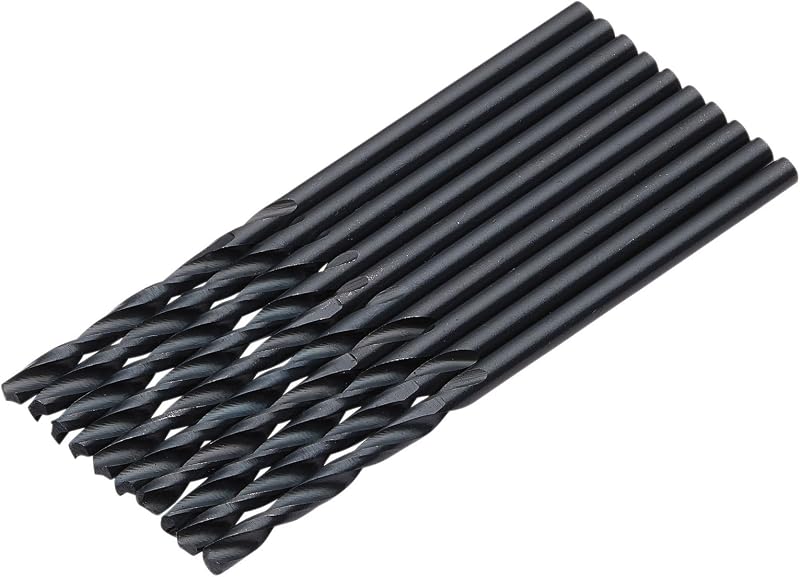 Draper 10pcs Black HSS Drill Bit 2.0mm x 49mm 08818 for Metal Wood Plastic