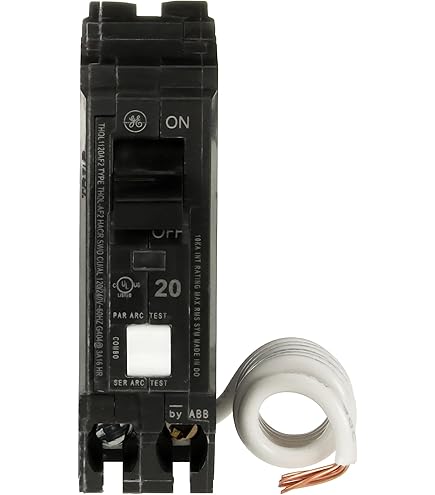 AE111 AE101 4AG SplitFire VC-T07 プラグコード ABB Q-Line® THQL1115AFP2 15A Single Pole AFCI Circuit Breaker