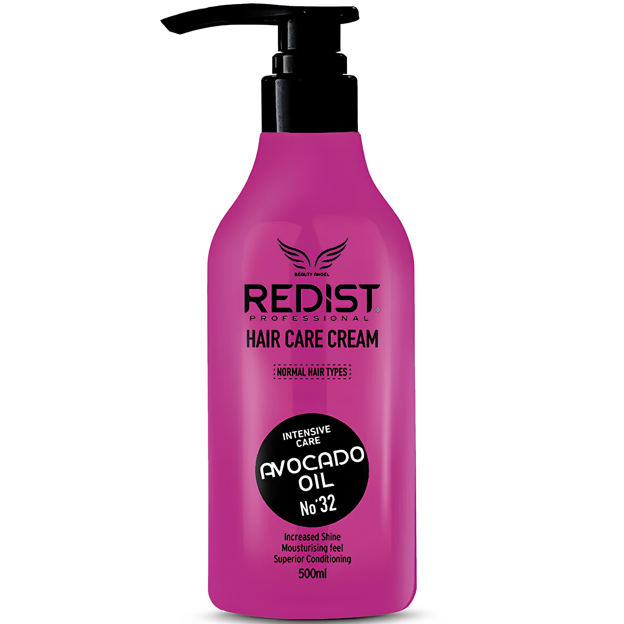 Redist Avocado Oil Hair Cream 500ml | Deep Nourishing & Repair Treatment | Split End Repair | Shine & Flexibility | Professional Hair Care for Dry, Damaged & Color-Treated Hair