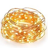 Battery Operated String Lights, Kohree 60 Led Christmas Light,Copper Wire Light, Battery Fairy Lights with Timer