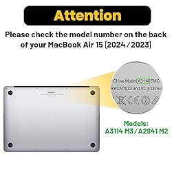 KAIJIAbox Case for MacBook Air 15 Inch