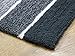 Chardin home Cordural Stripes Bath Mat, Set of 2 Bath Rugs (17x24 Inches & 21x34 Inches) | Non Slip Bathroom Rug, Machine Washable, Plush, Highly Absorbent | Ombre Dark Grey & White