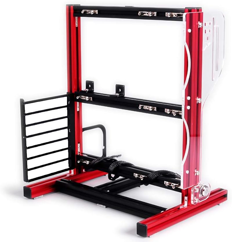 FastUU Open Computer Case Rack 20x20mm Aluminum Profile ATX M-ATX ITX