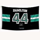 Hamilton #44 Flag 3X5Feet Banner for Garage Decor
