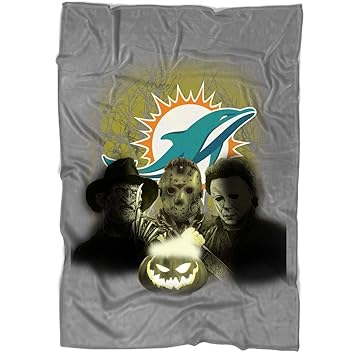 Amazon Com Nebneck Miami Dolphins Blanket For Bed And Couch