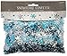 White Snowflake Metallic Foil Confetti Value Pack | Christmas Decoration primary