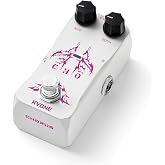 RVONE Chorus Guitar Pedal, Analog Guitar Pedal with BBD Circuitry, Guitar Effects Pedal True Bypass &amp; Aluminum Case, Electric Guitar