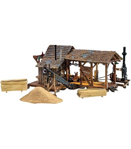 Amazon.com: Faller 130947 Wooden hut HO Scale Building Kit : Arts