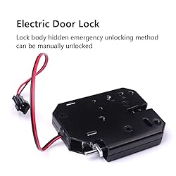 ATOPLEE Electronic Lock, 1pcs DC 12V 2A Carbon
