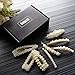 Onlyesh 8 PCS Pearl Hair Clips, Elegant Fashion Gold Hair Barrettes Pins Accessories Pearl Alligator Clips for Wedding Party or Daily for Women and Girls