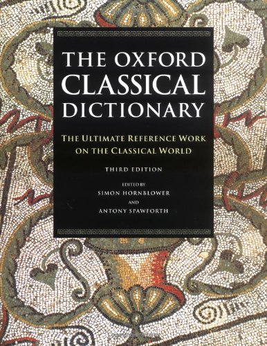 The Oxford Classical Dictionary by