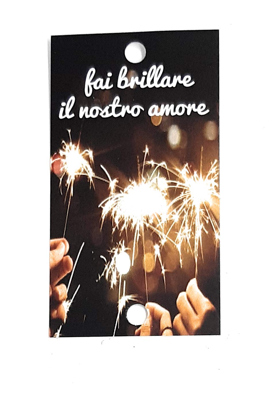 Fait Sparkling Love Cards for Your Wedding Guests (Italian Language)