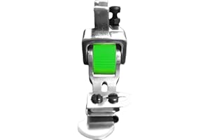 Adjustable Rolled Hemmer Presser Foot, Adjustable Sewing Machine Foot Creates a Professional Finish on Wovens & Knits - for C