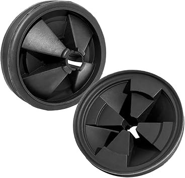 Schwarzer Gummi Abfalleimer Spritzschutz Fur Spule Qcb Am Fur Evolution Serie Ersatz Fur Insinkerator Stopper Amazon De Baumarkt