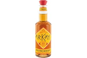 ARKAY | Zero Proof On Fire Whiskey | Premium Non-Alcoholic Alternative | 33.3 Fl Oz (1L)