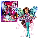 World of Winx - Dreamix Fairy Doll - Layla Aisha 28cm with Magical Robe
