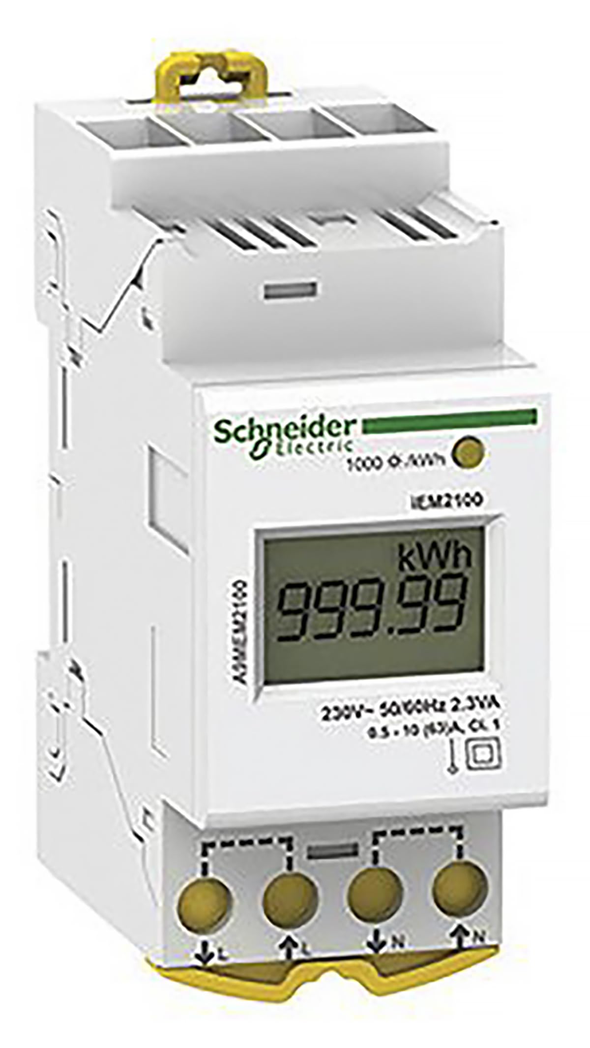 Schneider A9MEM2100 Energy Meter 1 Phase 63A