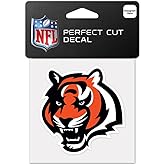 NFL Cincinnati Bengals 63041011 Perfect Cut Color Decal, 4" x 4", Black