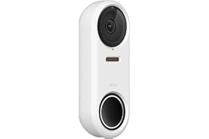 elago Silicone Case Designed for Google Nest Hello Doorbell Cover (Wired) [White] - Full Protection, Night Vision Compatible [US Patent Registered]