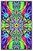 Wormhole Blacklight Poster Print