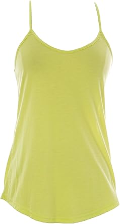 yellow spaghetti strap