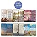 Christian Bookmarks Cards with Popular Inspirational Bible Verses - 6 Unique Designs (Pack of 60) - Bible Scripture Prayer Cards - War Room Décor