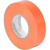 Gardner Bender GTO-667P Electrical Tape, ¾ in x 66 ft, Durable, Easy-Wrap, Flame Retardant, Orange