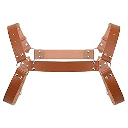 CHICTRY Mens Body Chest Harness Belt Fashion Punk