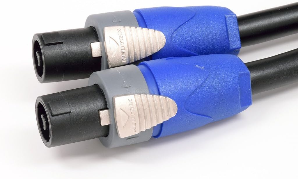 Benchmark Speaker Cable NL2 to NL22 Pole, Neutrik NL2FX